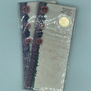 Inspirational Floral Notepad